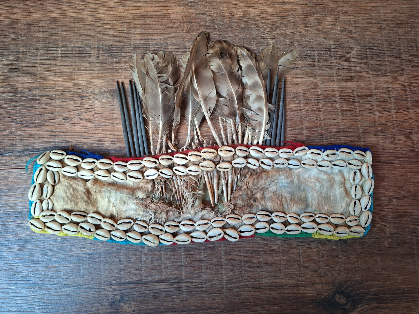 Antique Nepalese shamanic headdress