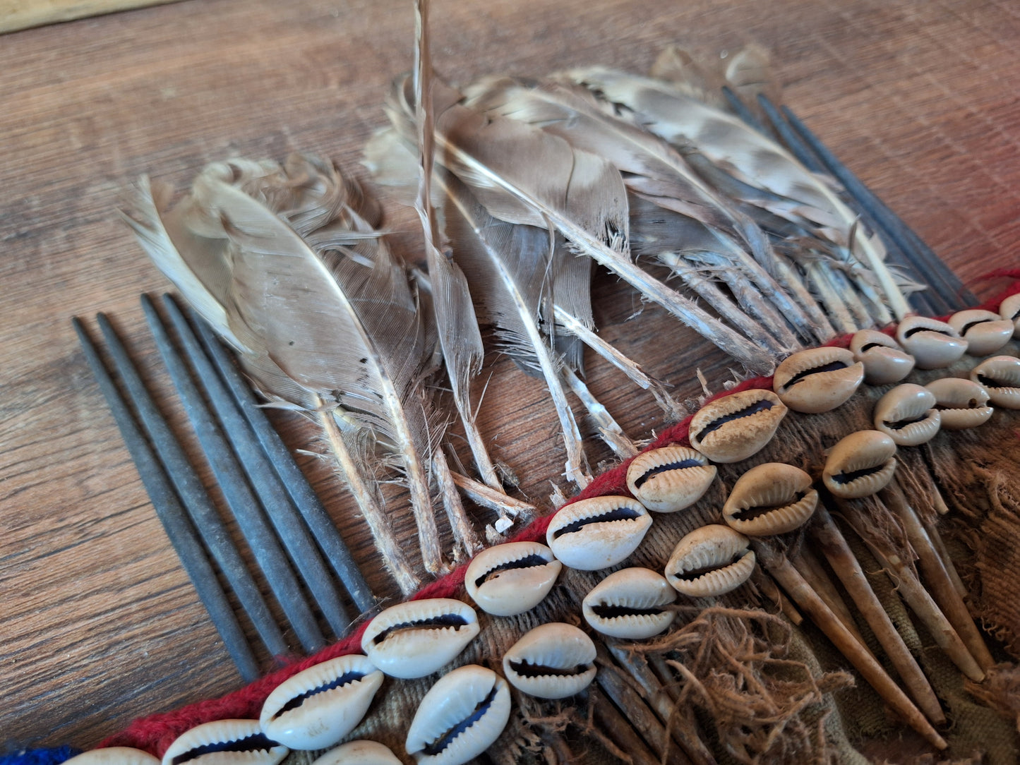 Antique Nepalese shamanic headdress