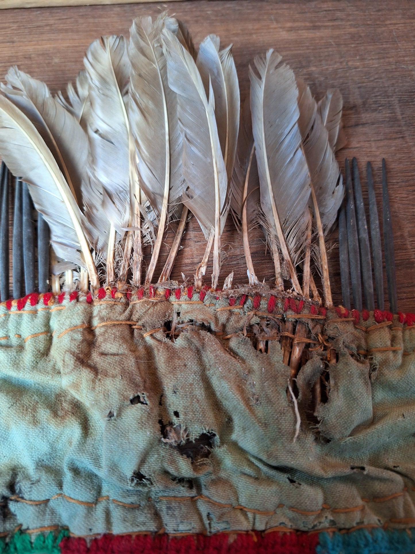 Antique Nepalese shamanic headdress