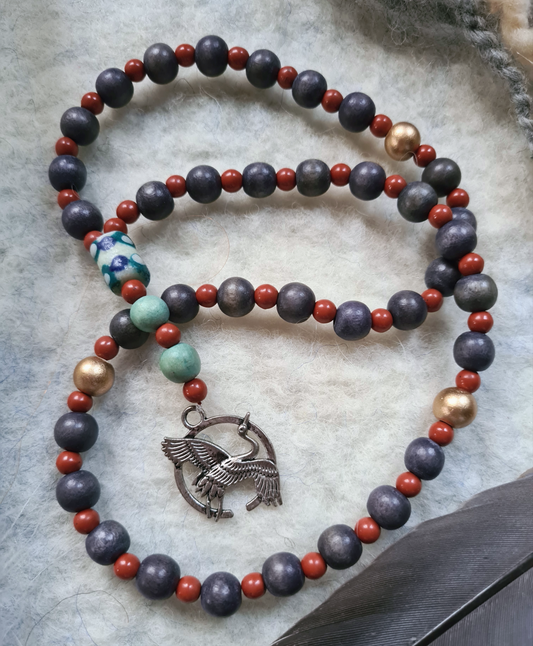 Prayerbeads "Crane"