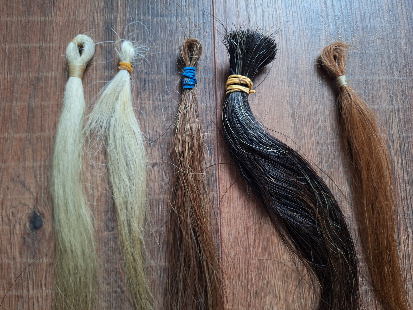 Horse mane hair crafting set