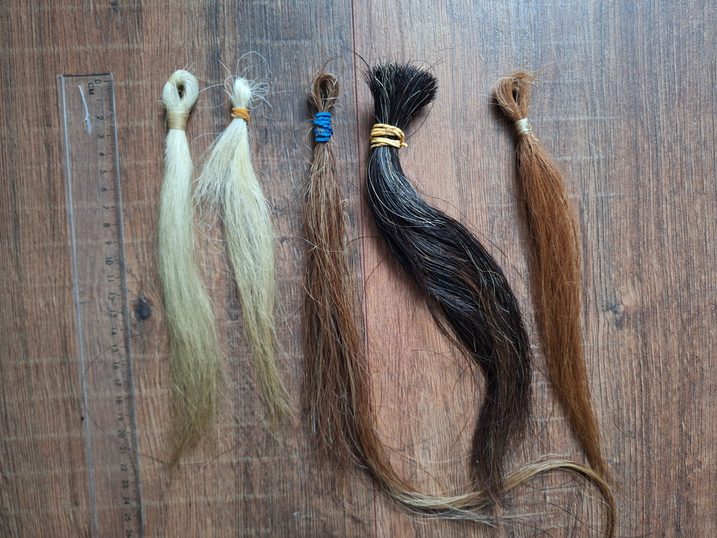 Horse mane hair crafting set