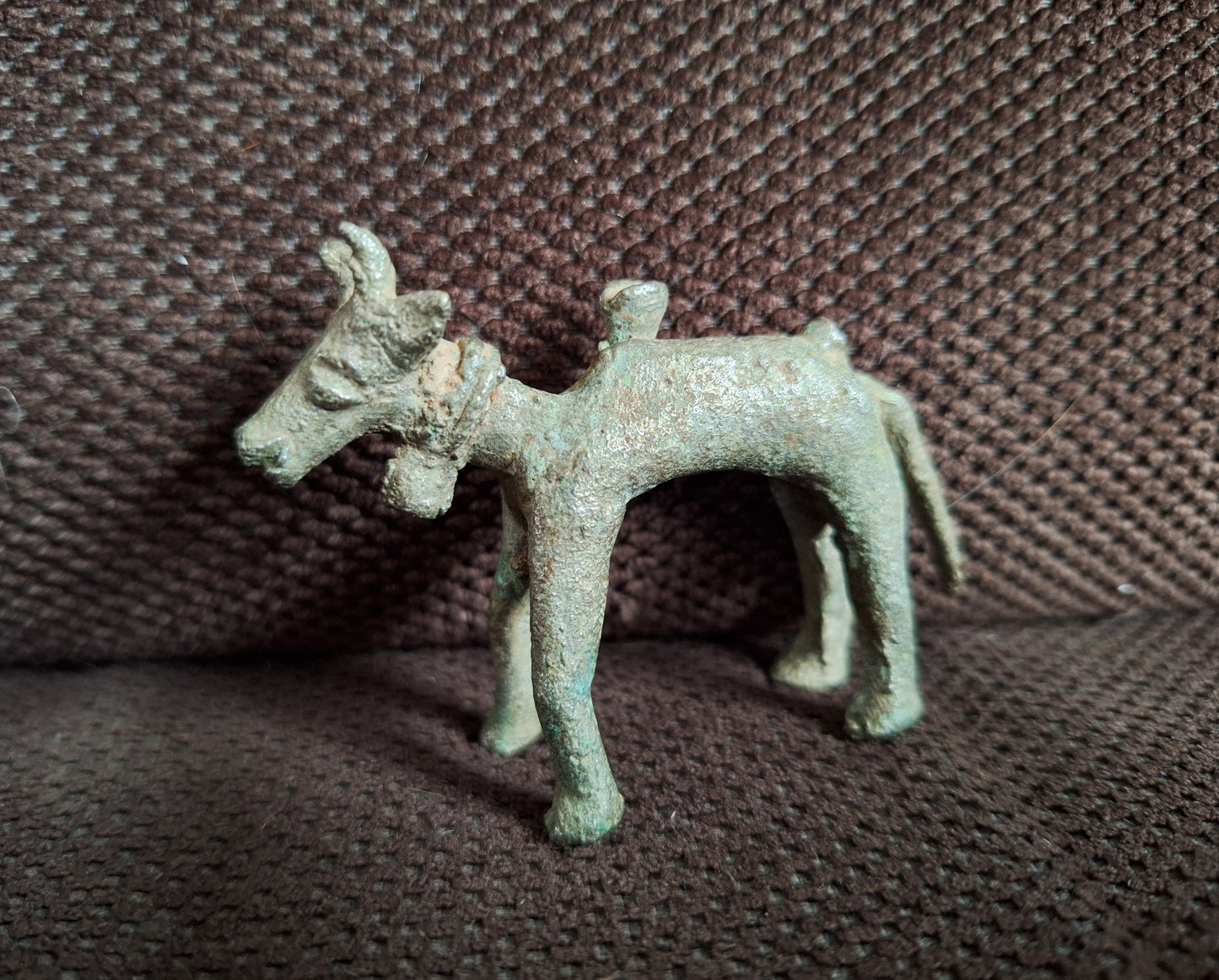 Antique five-legged cow figurine #2