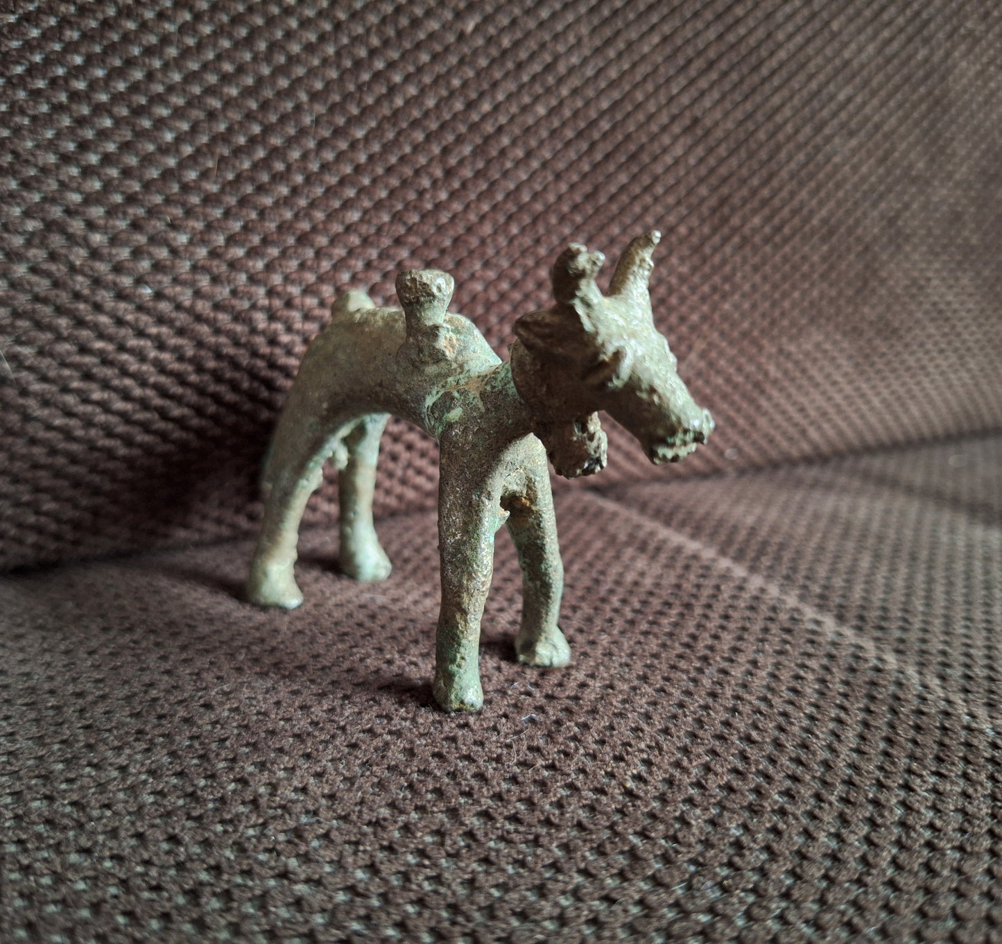 Antique five-legged cow figurine #2