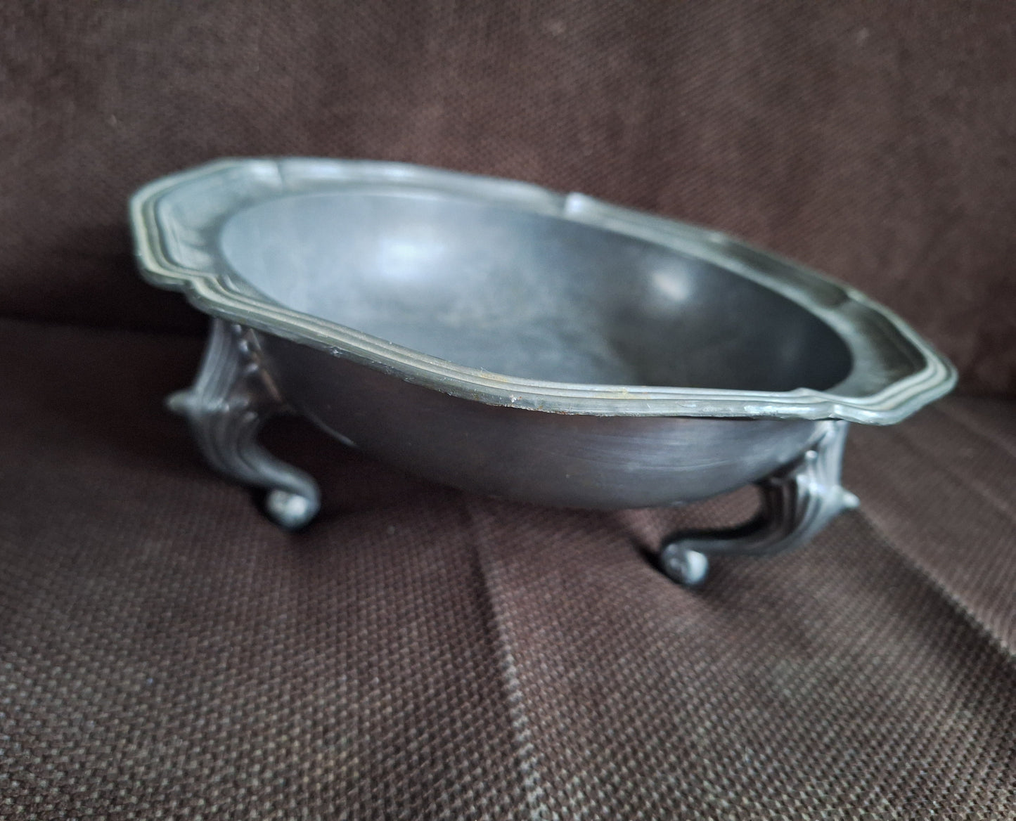 Pewter bowl for burning incense or herbs #2