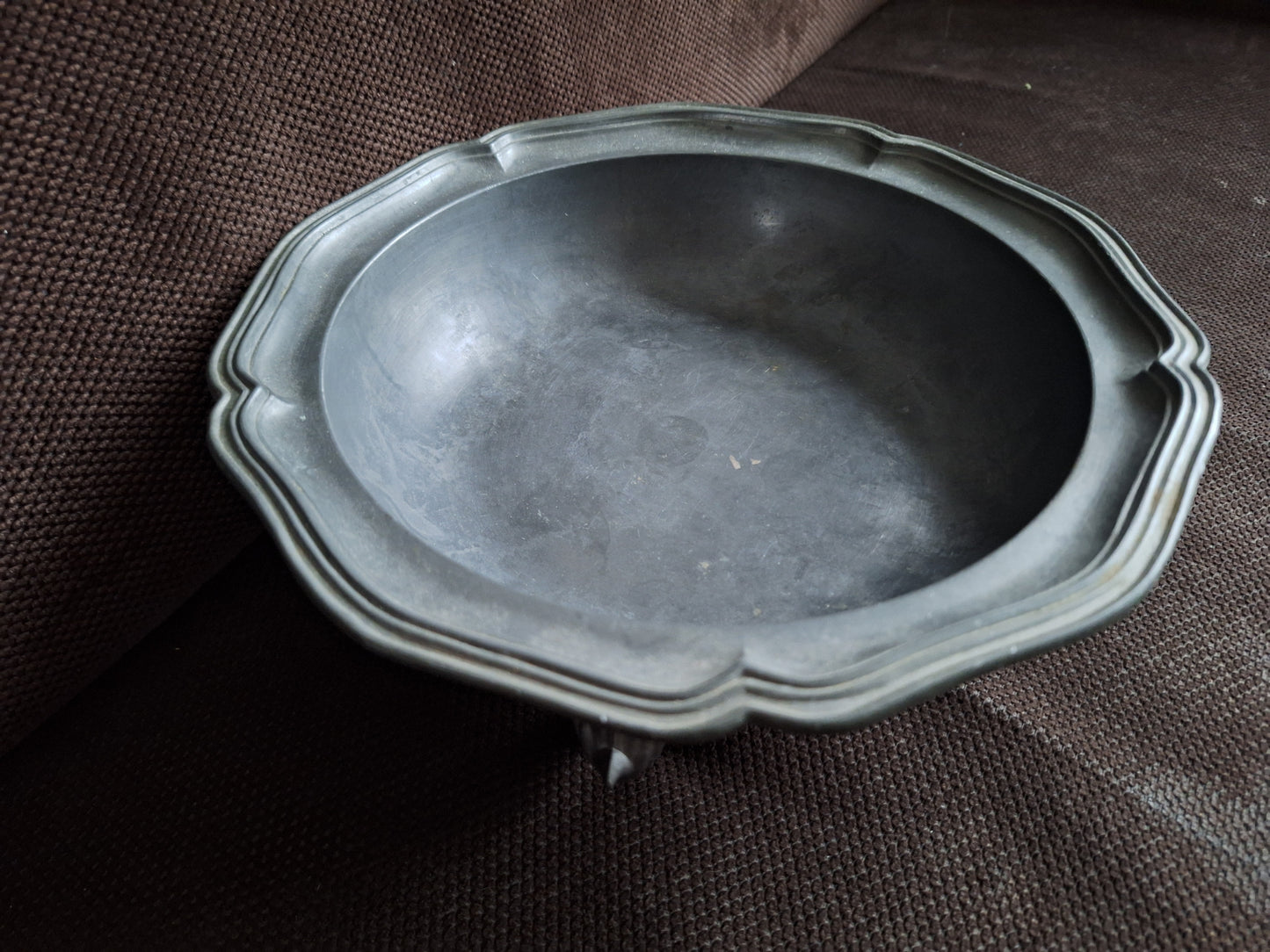 Pewter bowl for burning incense or herbs #2