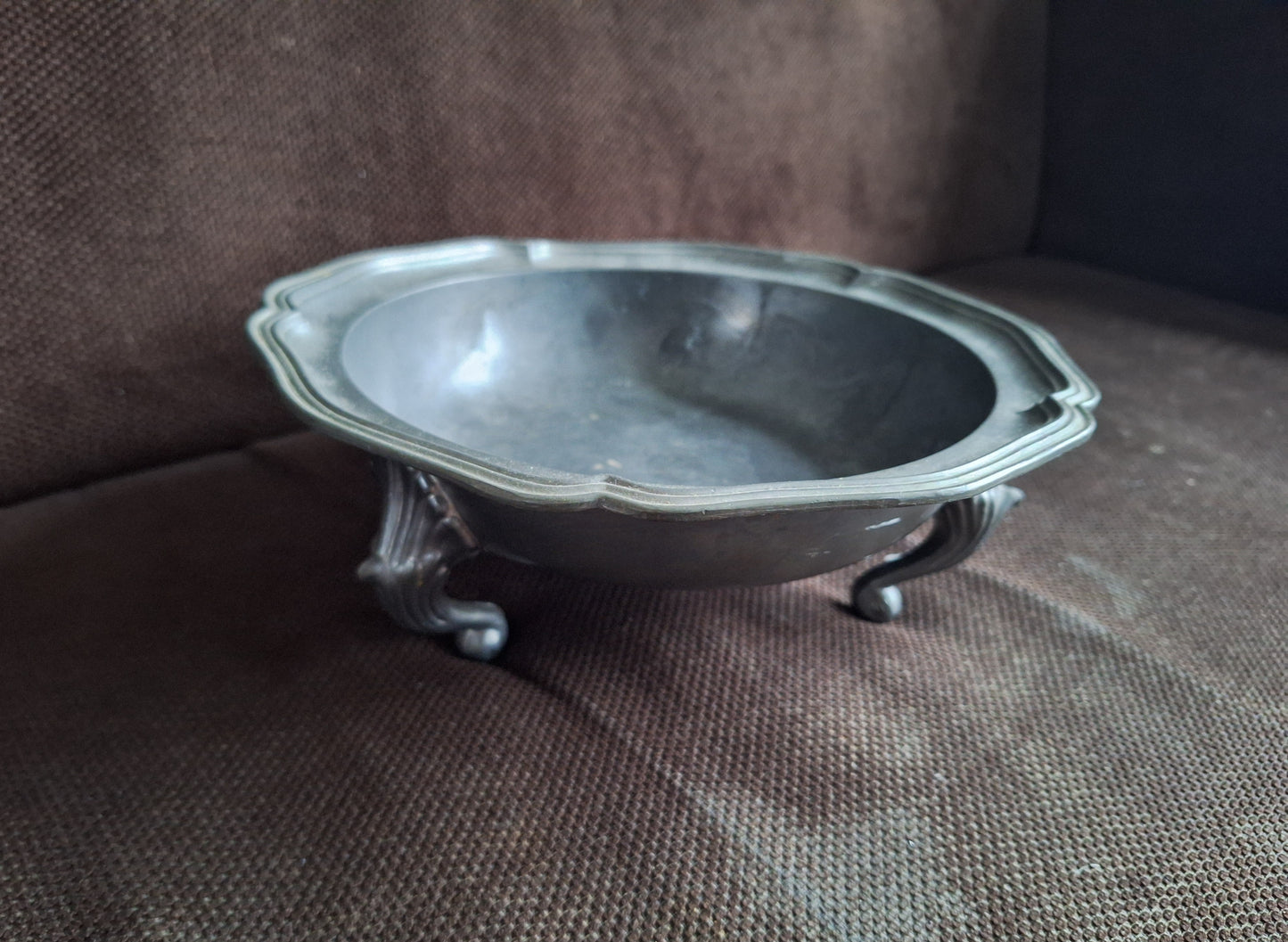 Pewter bowl for burning incense or herbs #2