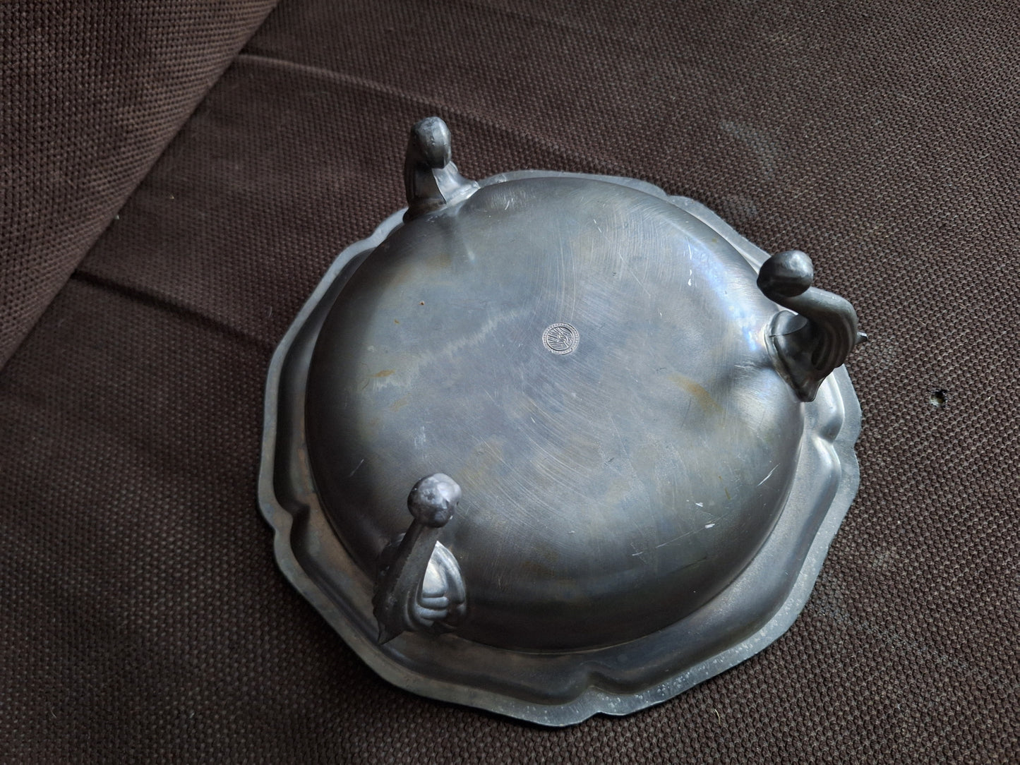 Pewter bowl for burning incense or herbs #2