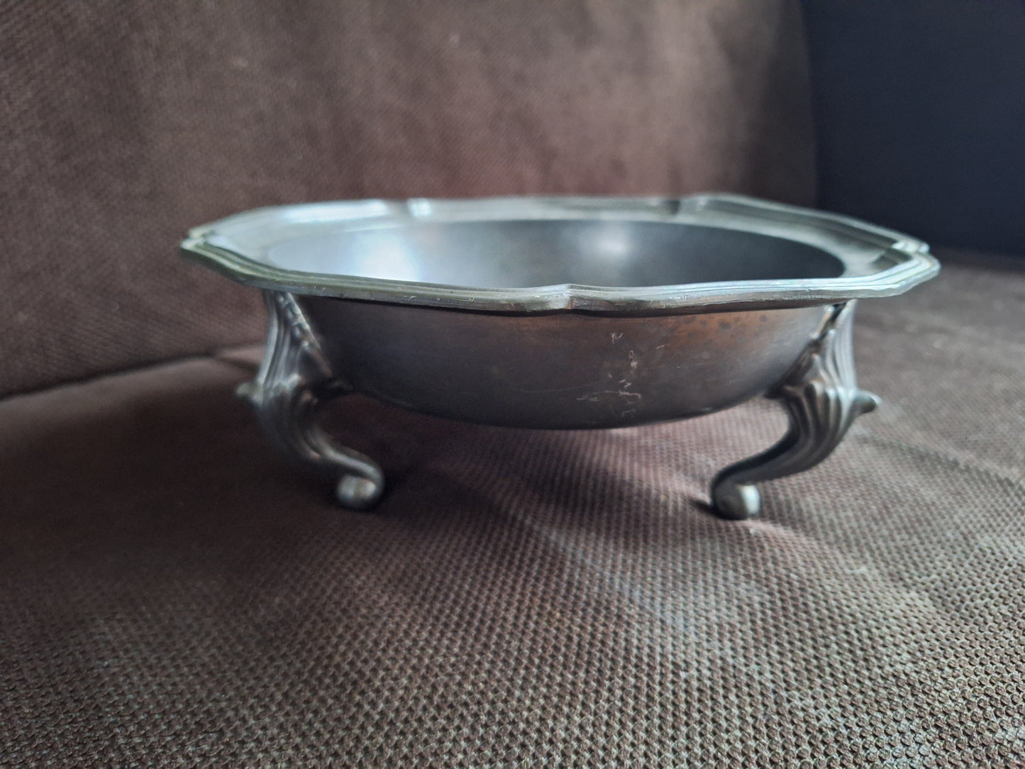 Pewter bowl for burning incense or herbs #2