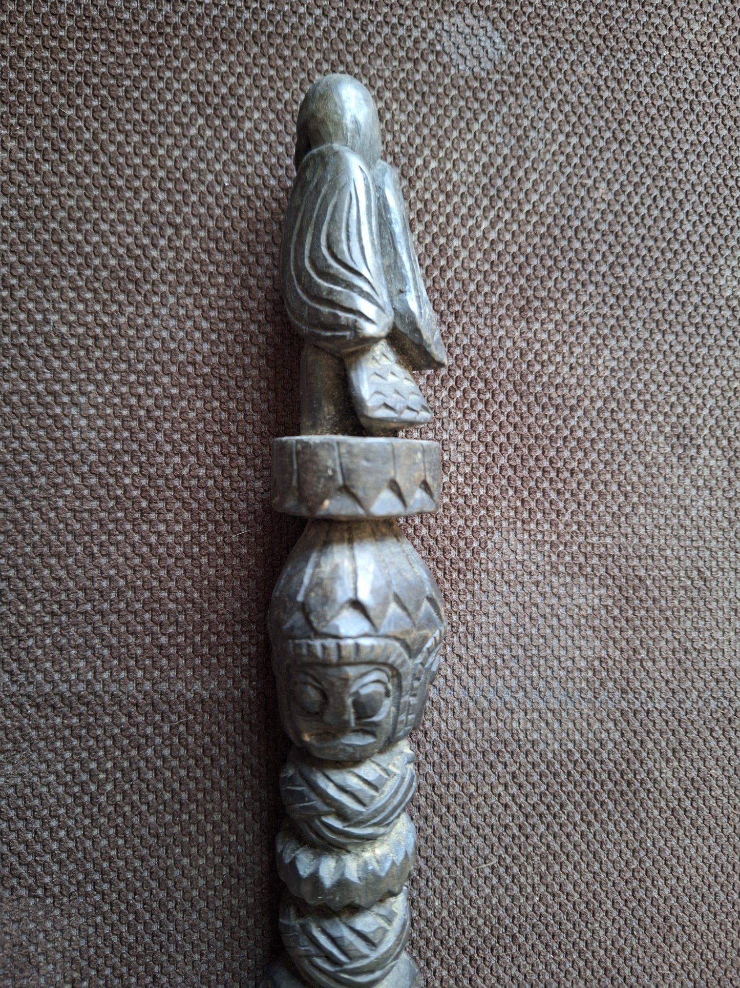 Antique wooden phurba #37