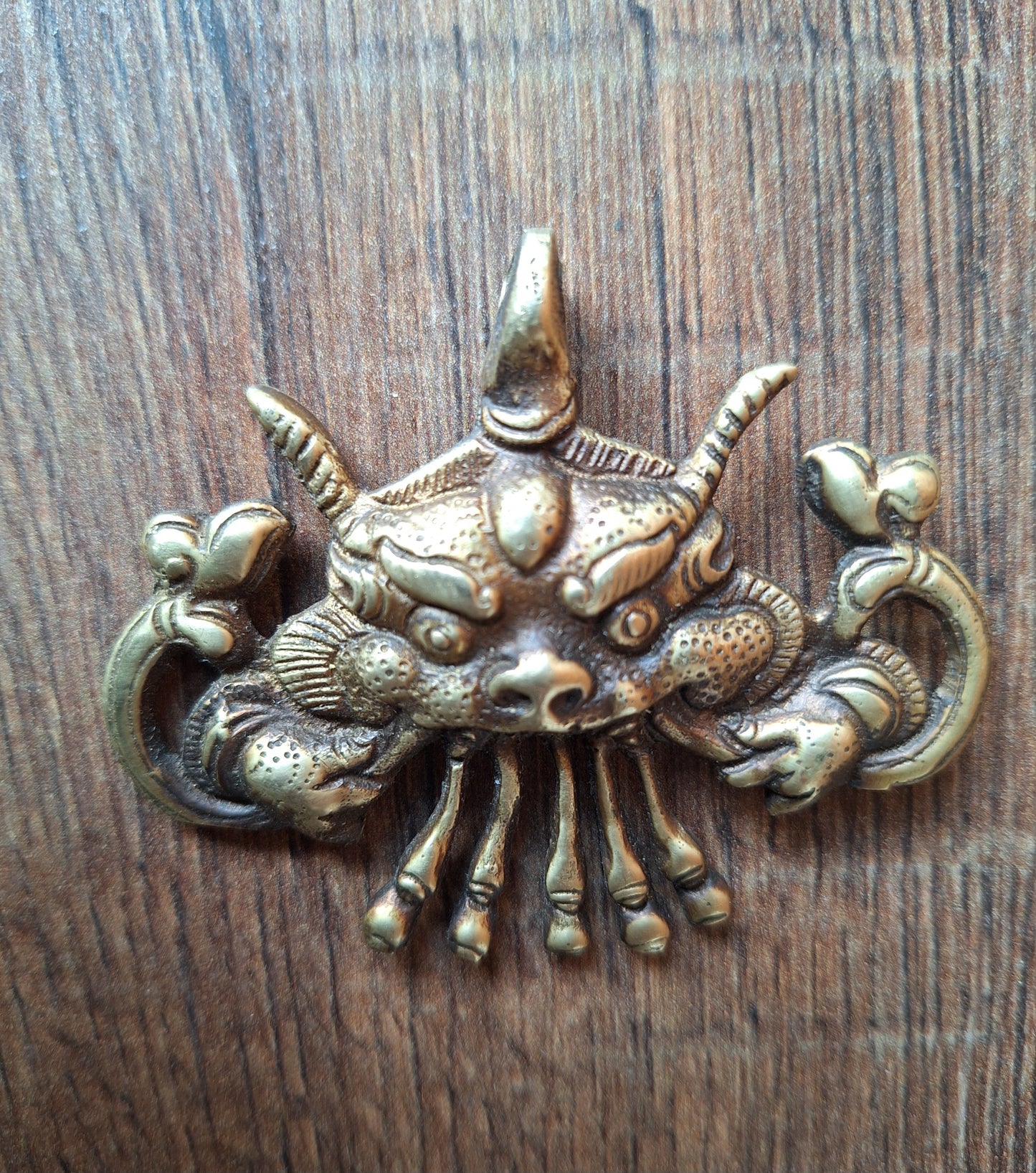 Vintage brass pendant Cheppu