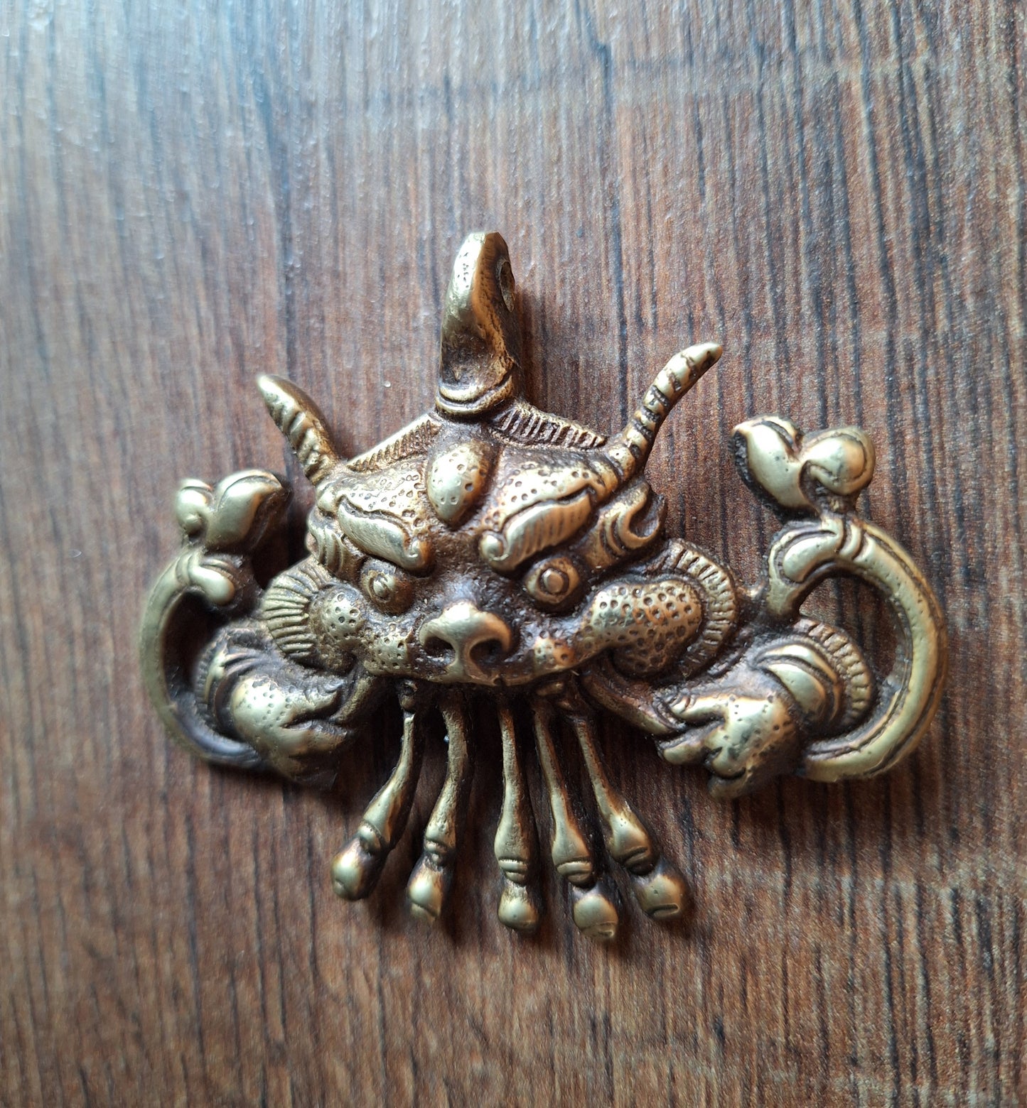 Vintage brass pendant Cheppu