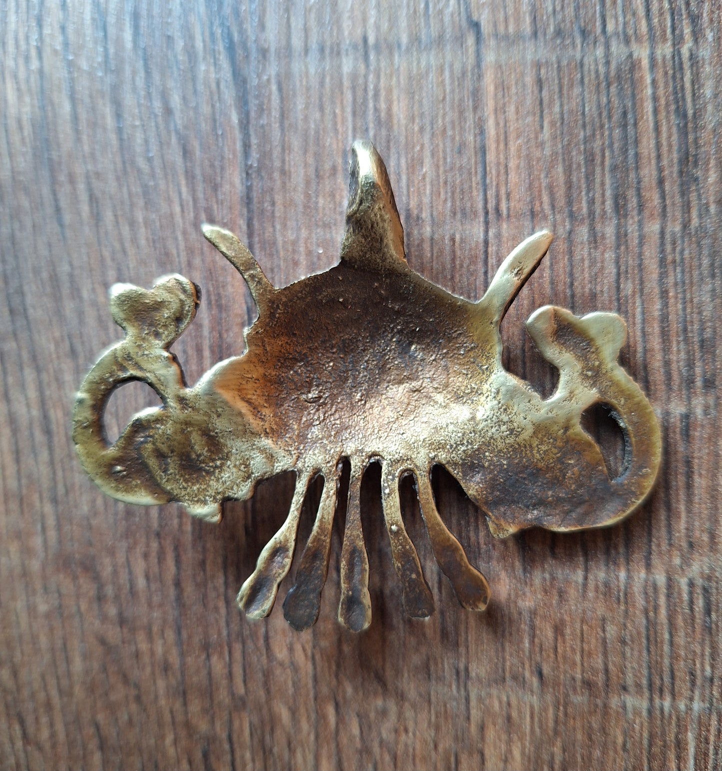 Vintage brass pendant Cheppu