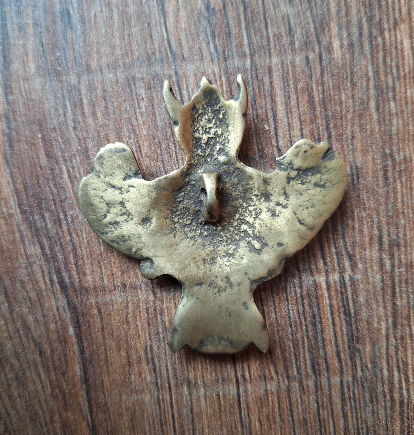 Antique bronze Garuda pendant