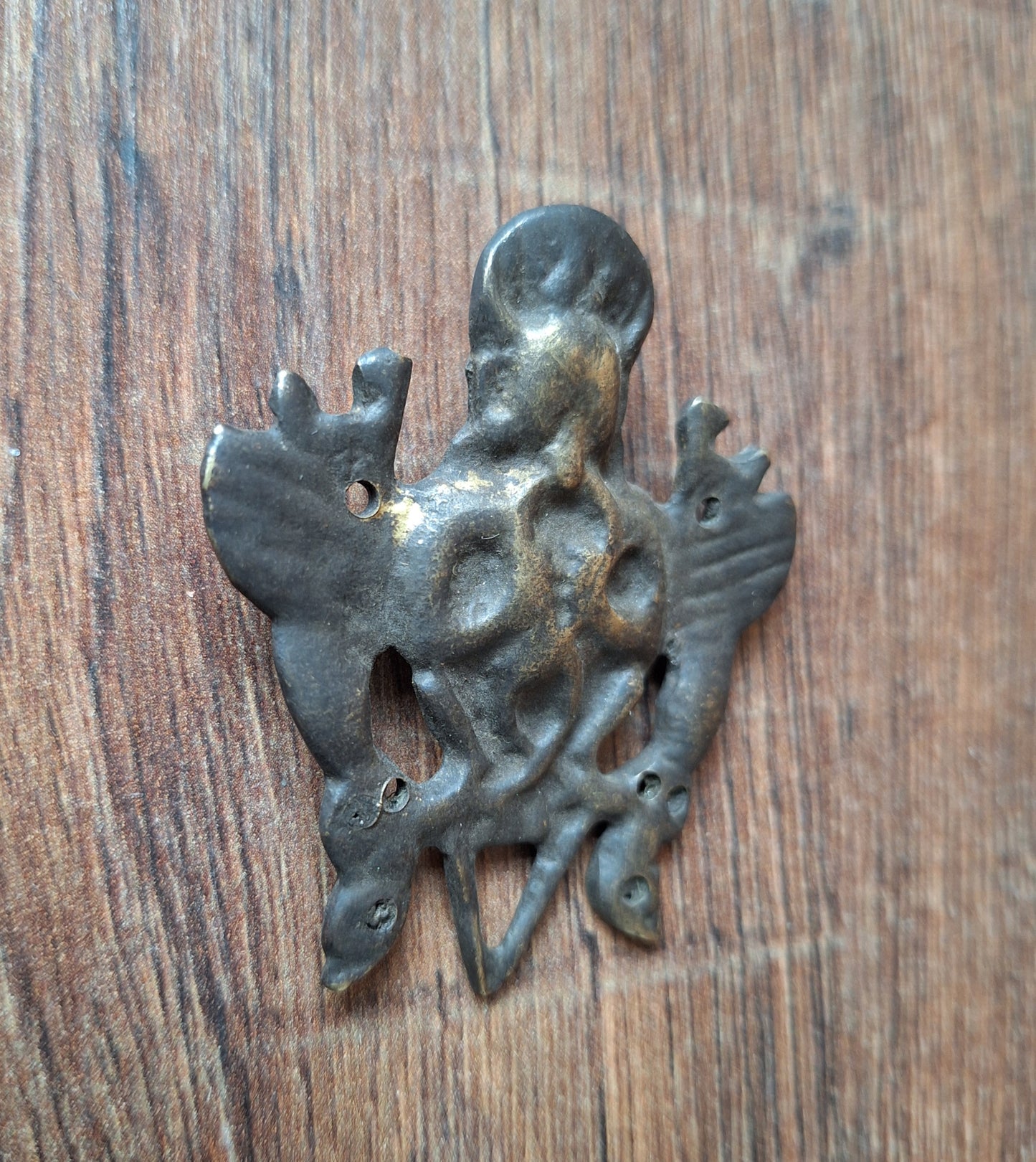 Antique bronze Garuda pendant