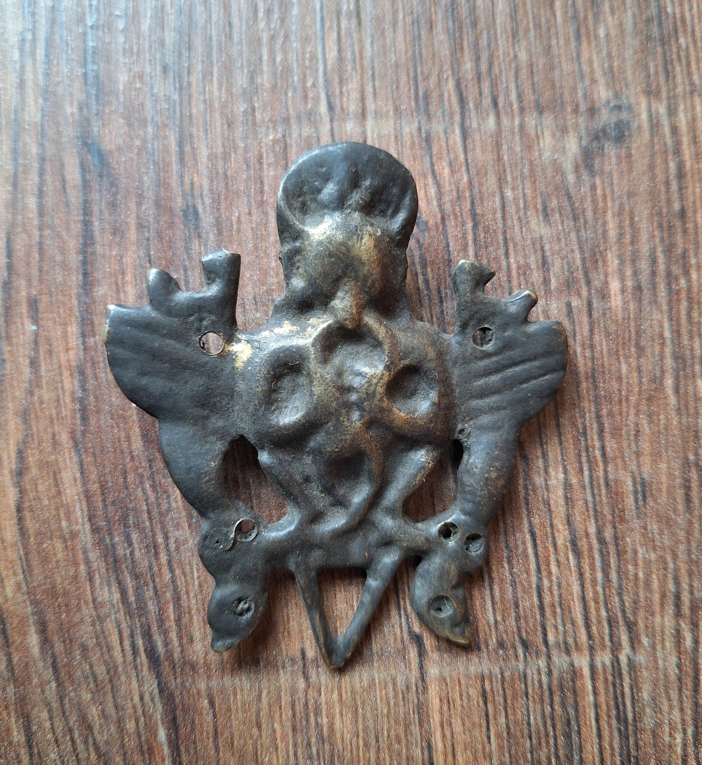 Antique bronze Garuda pendant