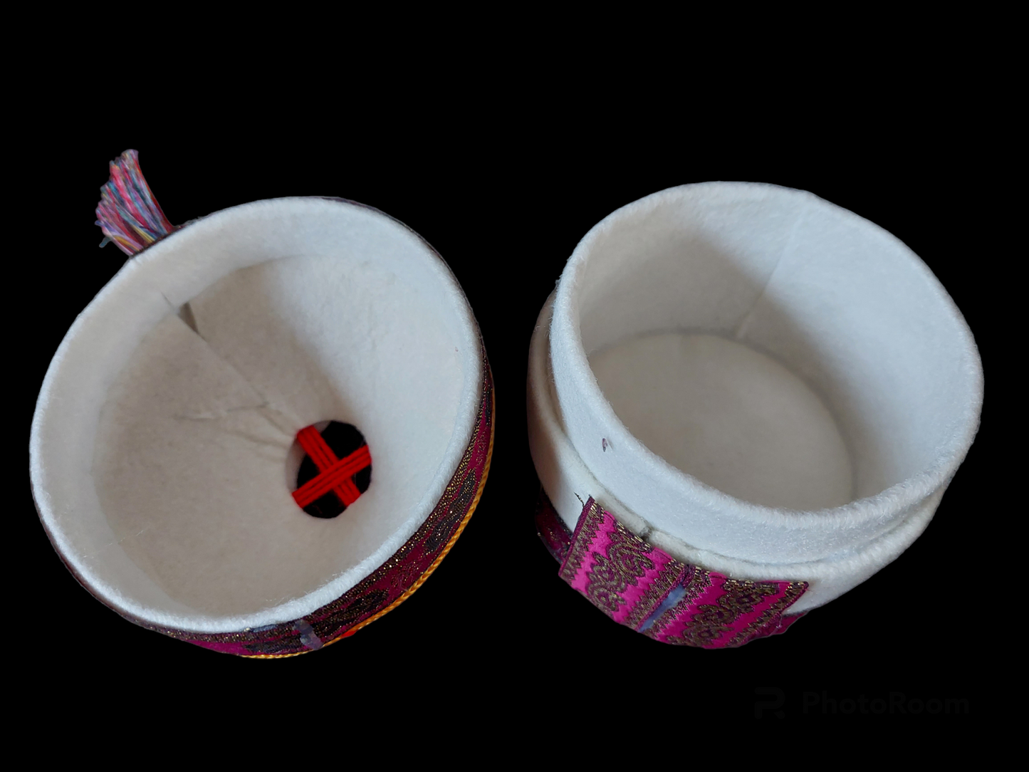 Felt storage box "Yurt"