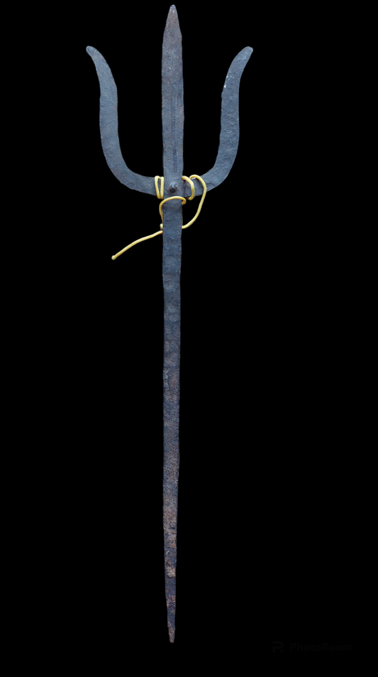 Old Nepalese iron trident, big size