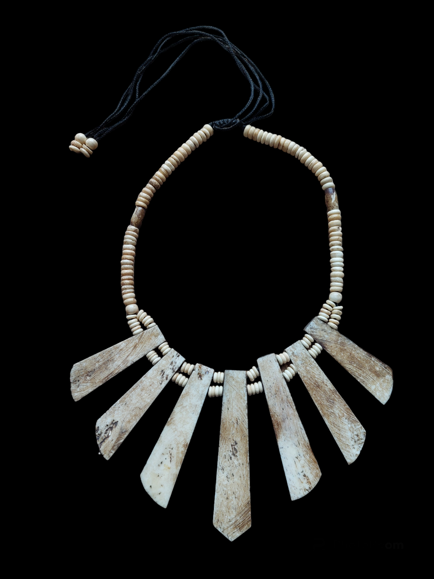 Vintage Tibetan yak bone necklace #2