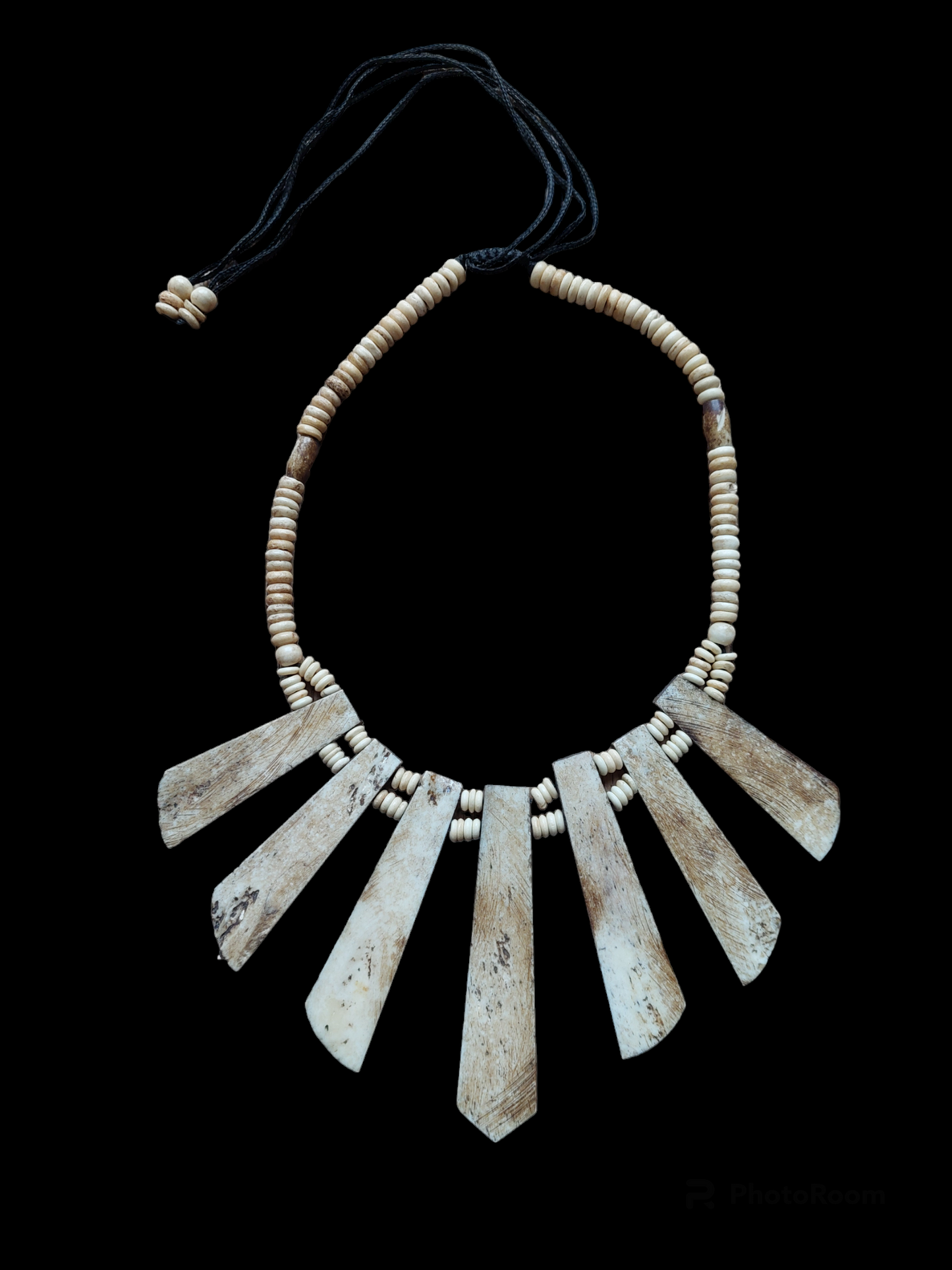 Vintage Tibetan yak bone necklace #2