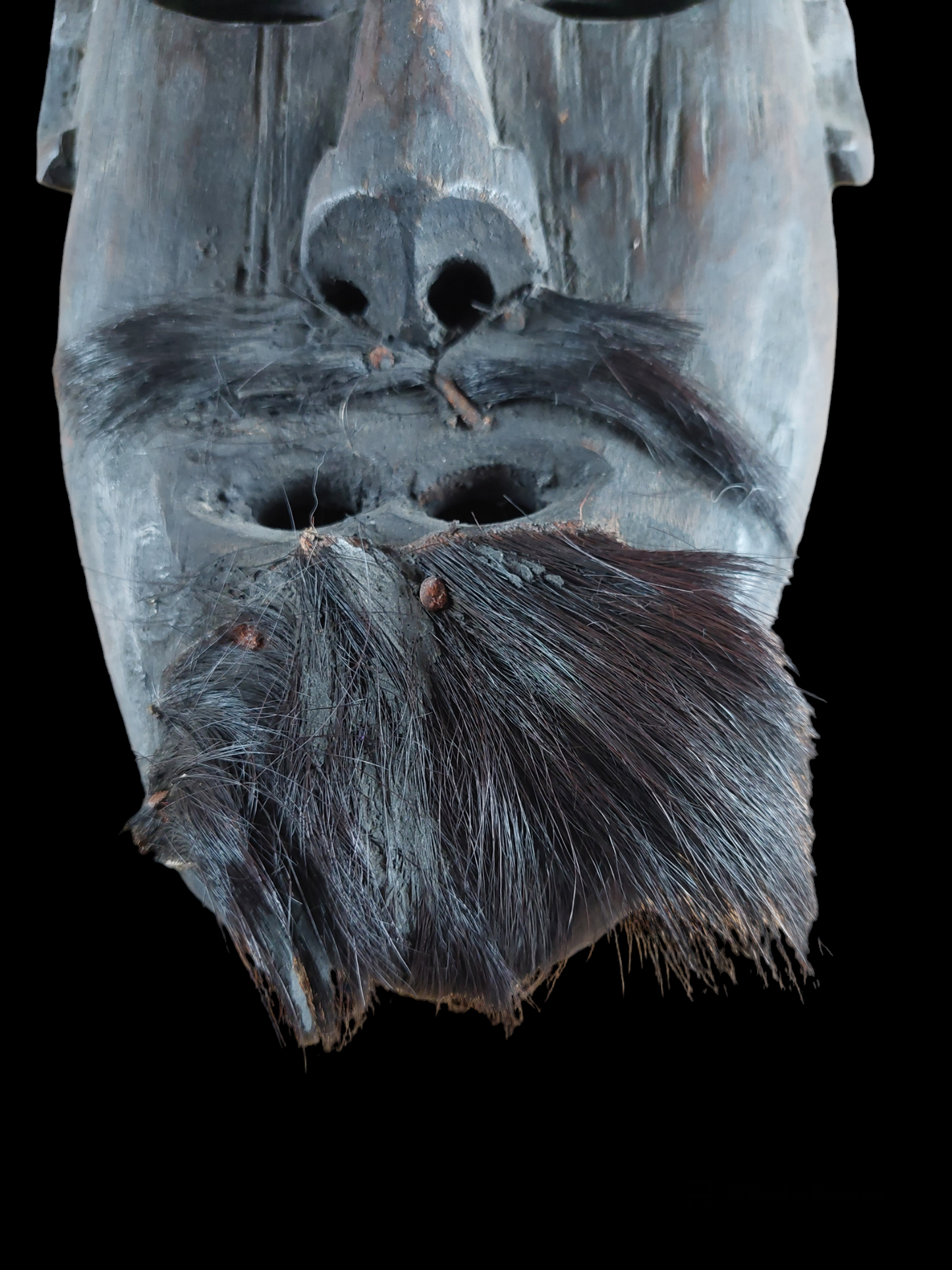 Antique Nepalese wooden mask