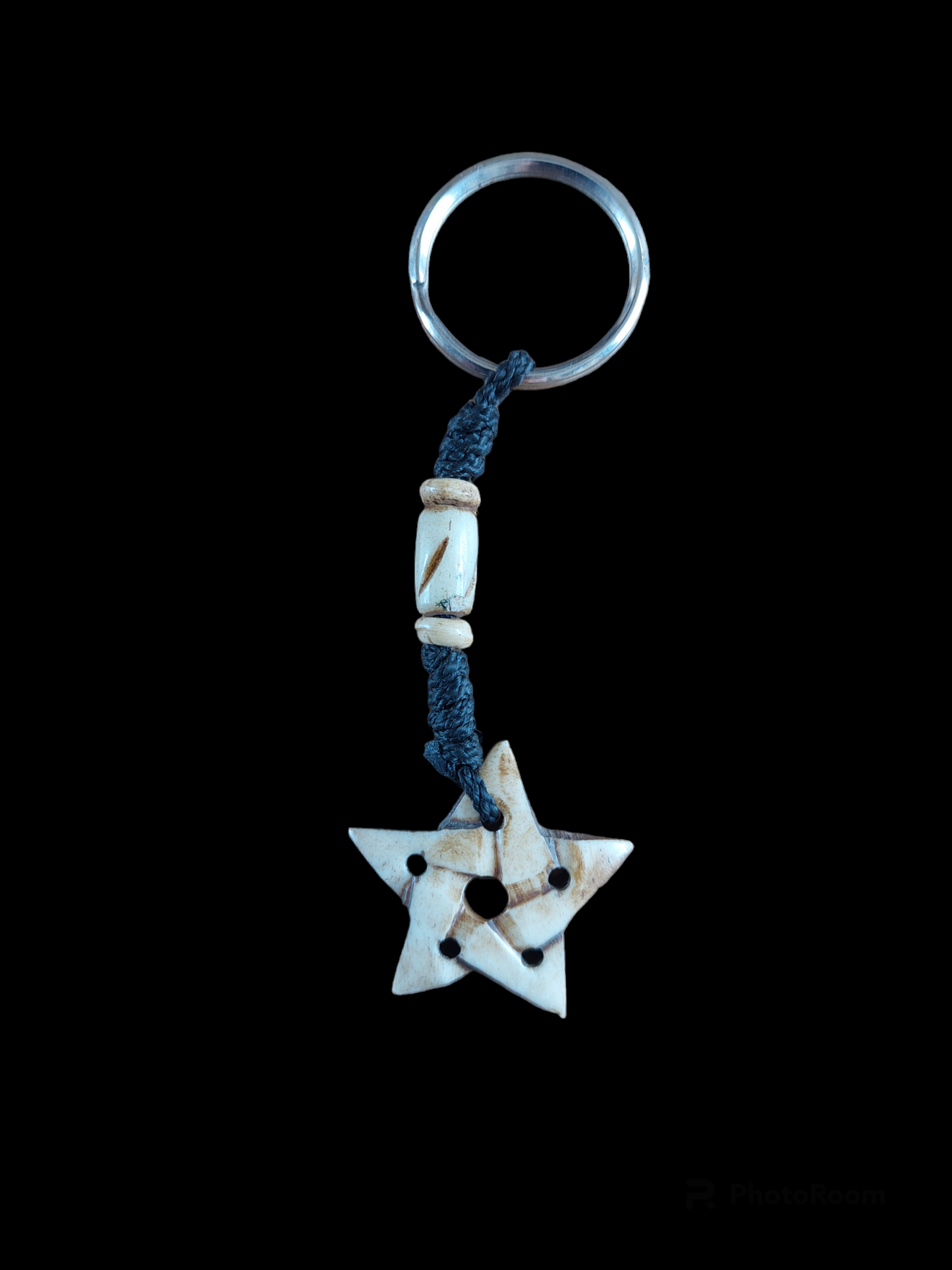 Nepalese yak bone key chains