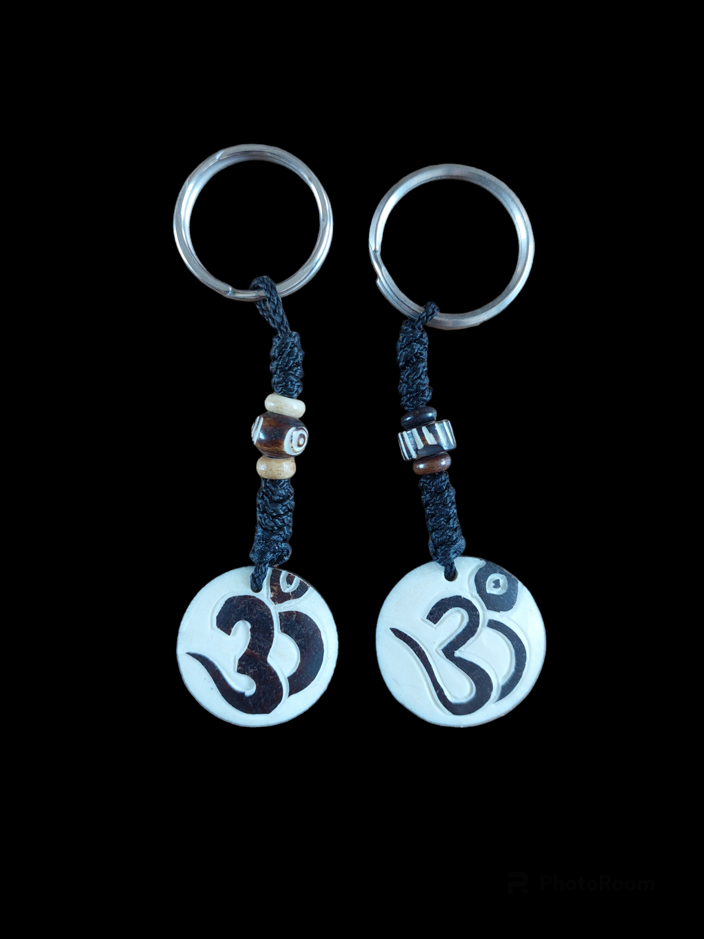 Nepalese yak bone key chains