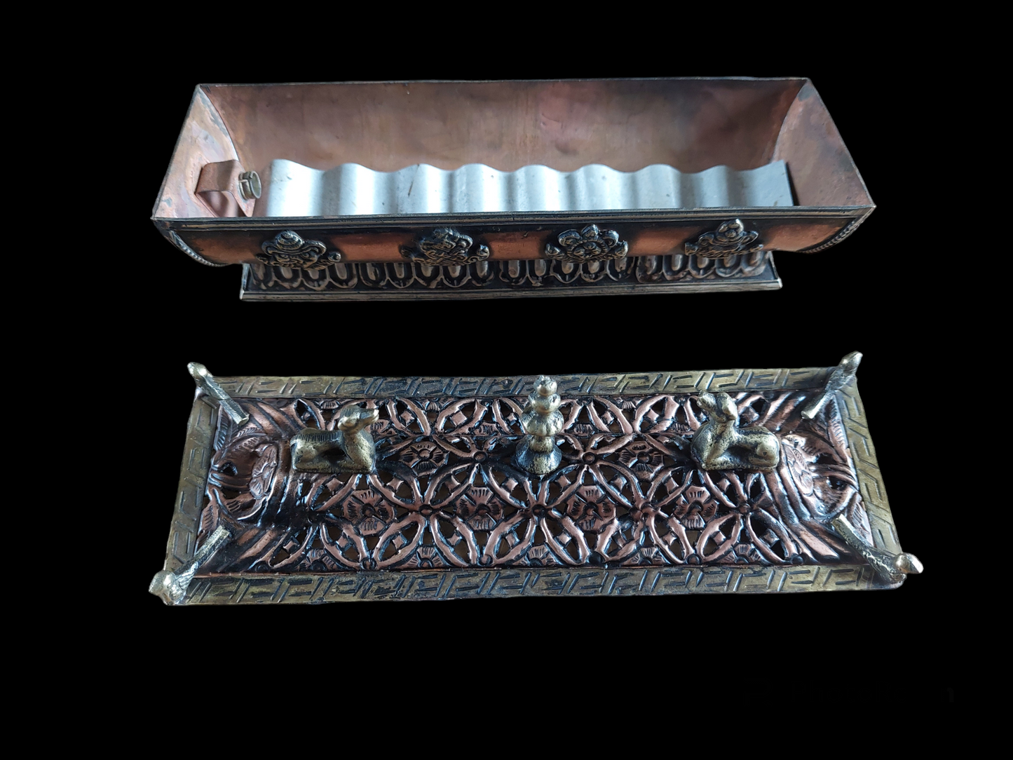 Vintage Tibetan incense stove #1