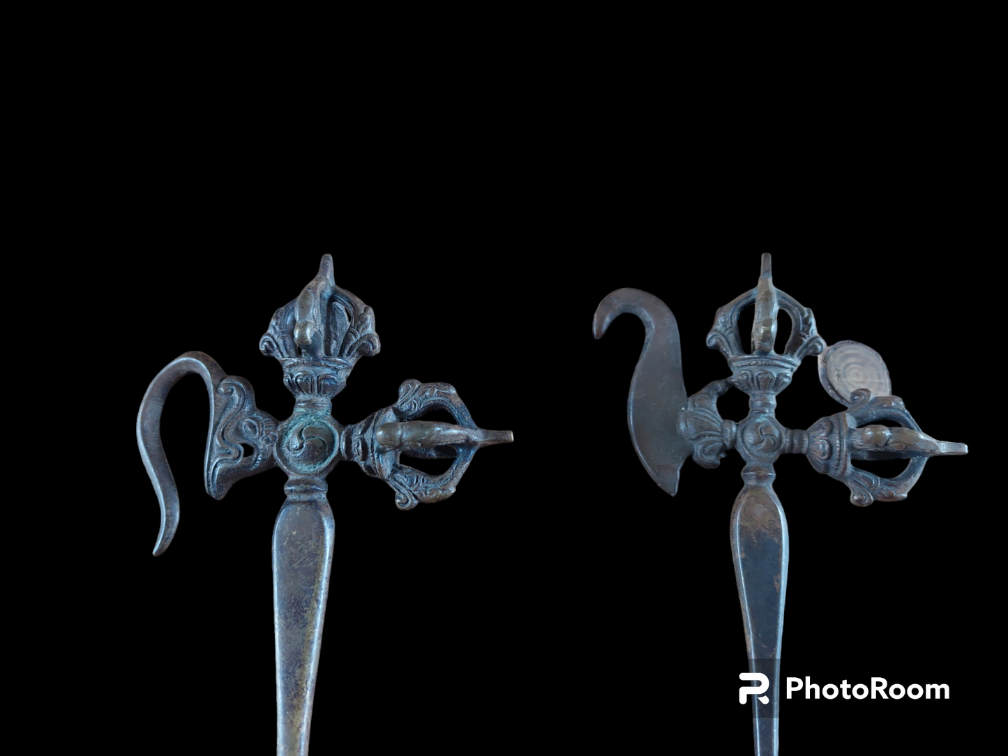 Small bronze khatvanga