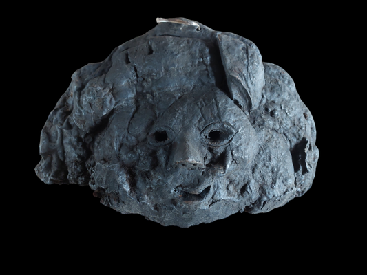 Antique Nepalese mushroom mask #2