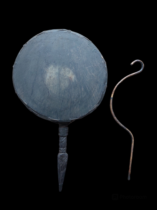 Old Nepalese dhyangro drum #4