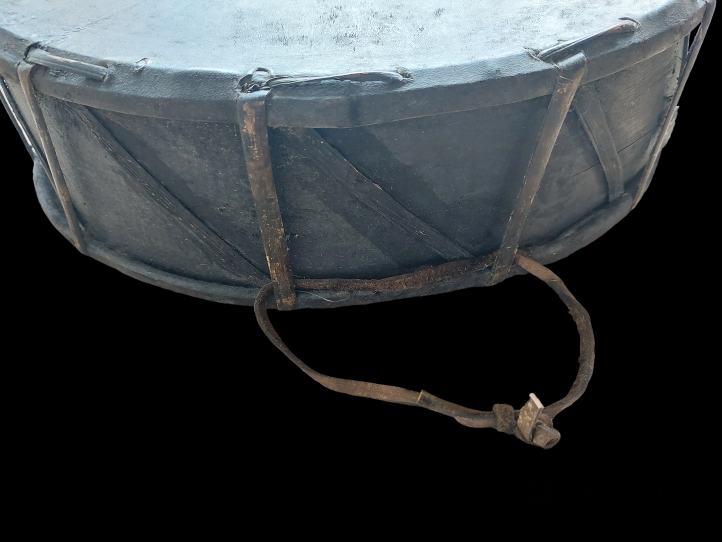 Antique Nepalese dhyangro drum #4