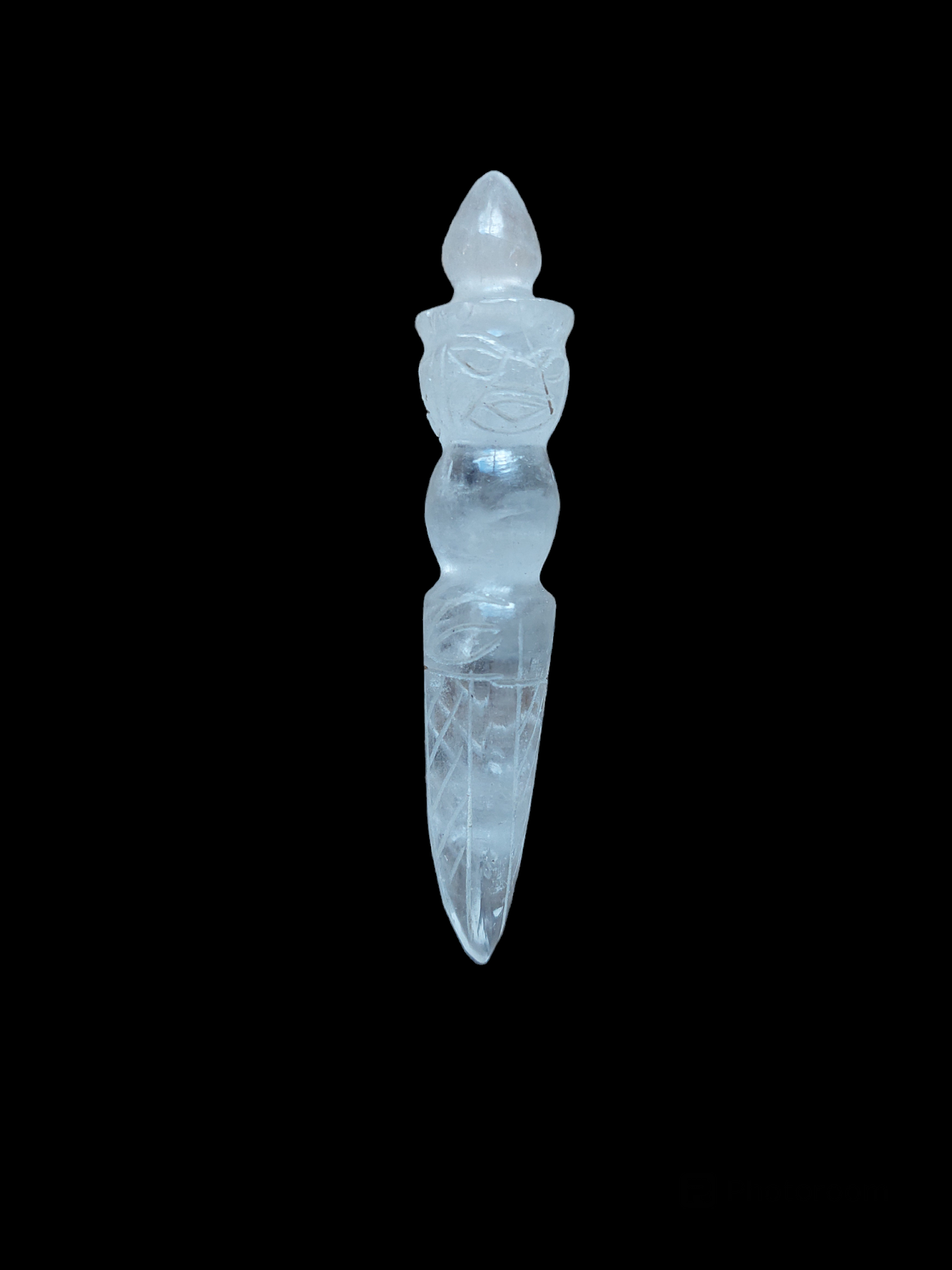 Crystal phurba #1