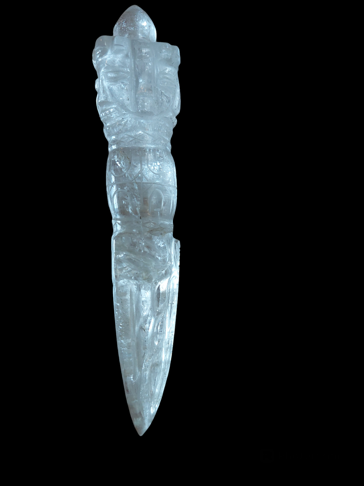 Crystal phurba #3