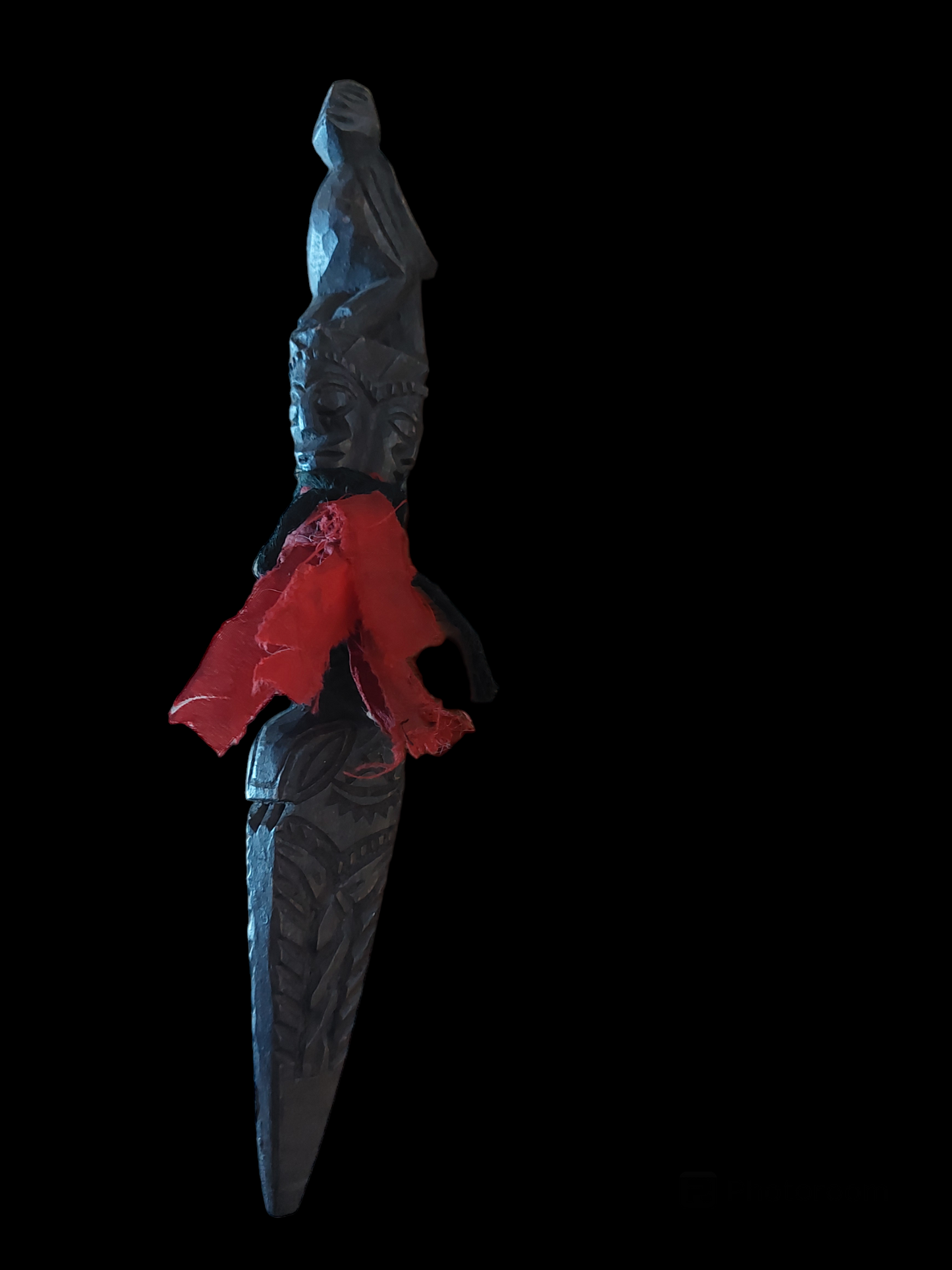 Antique wooden phurba #18