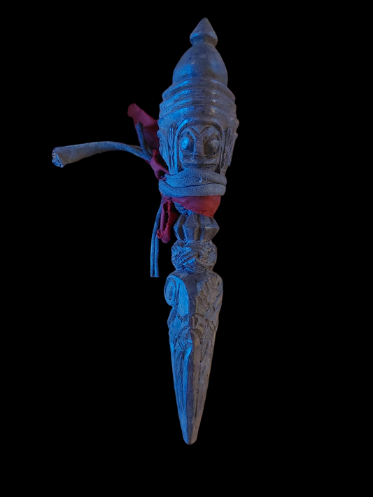 Antique wooden phurba #21