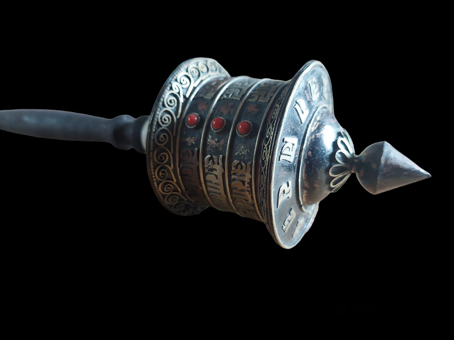 Vintage Tibetan prayer wheel #2