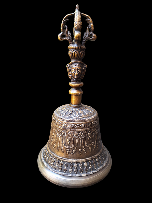 Altar bell Tibetan Buddhist style #6