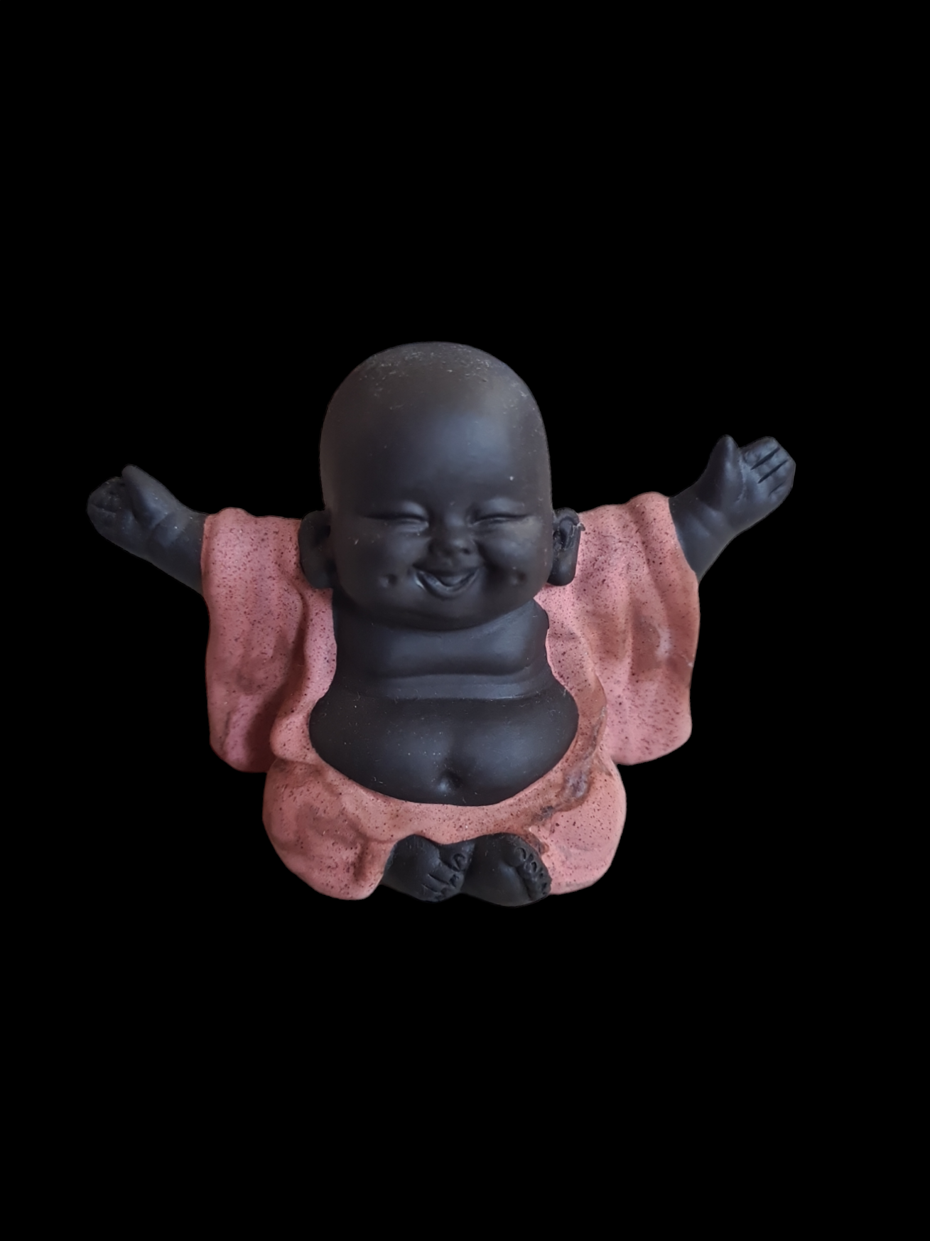 Tea pet: happy buddha