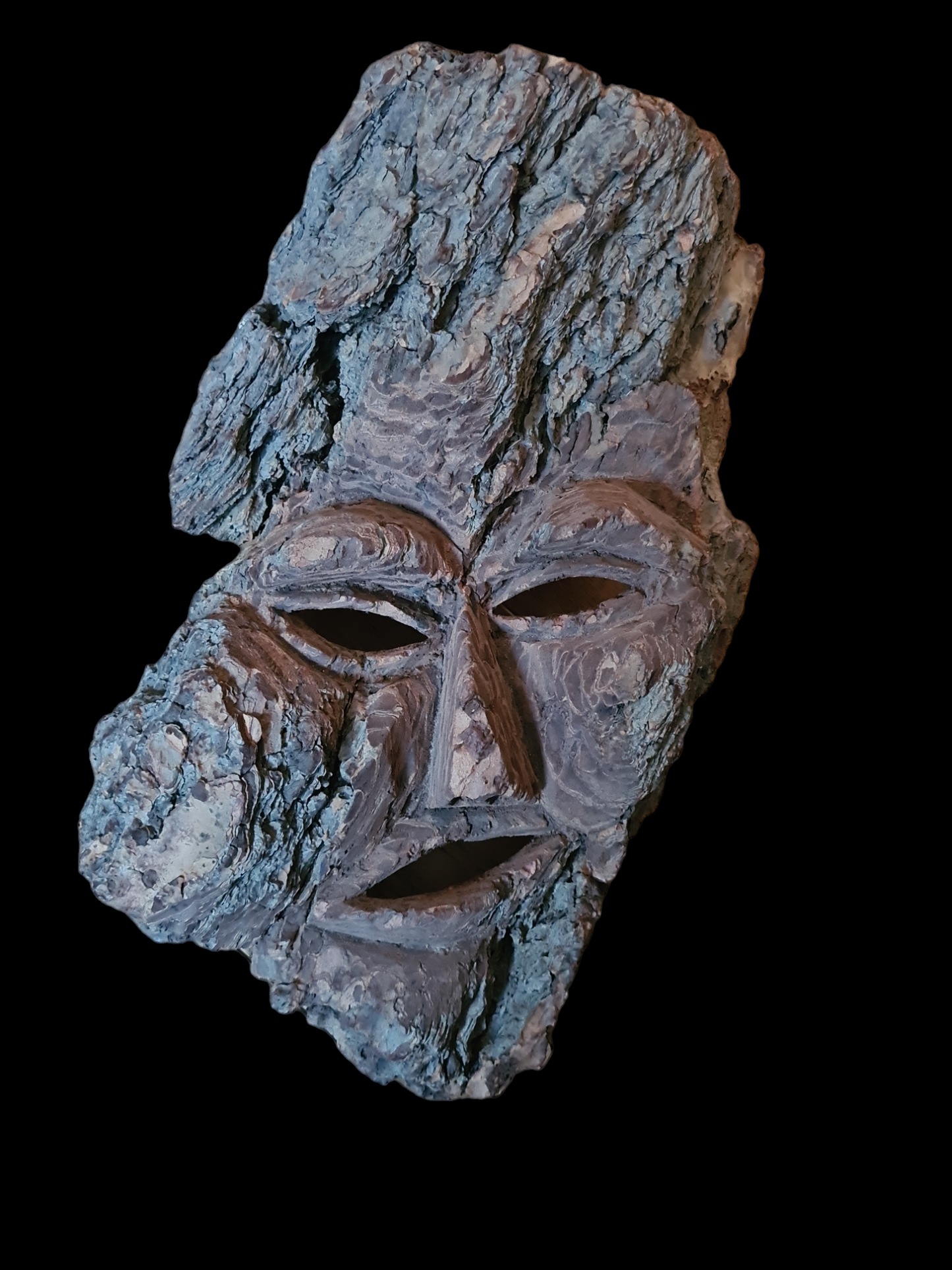 Wood Spirit - tree bark mask