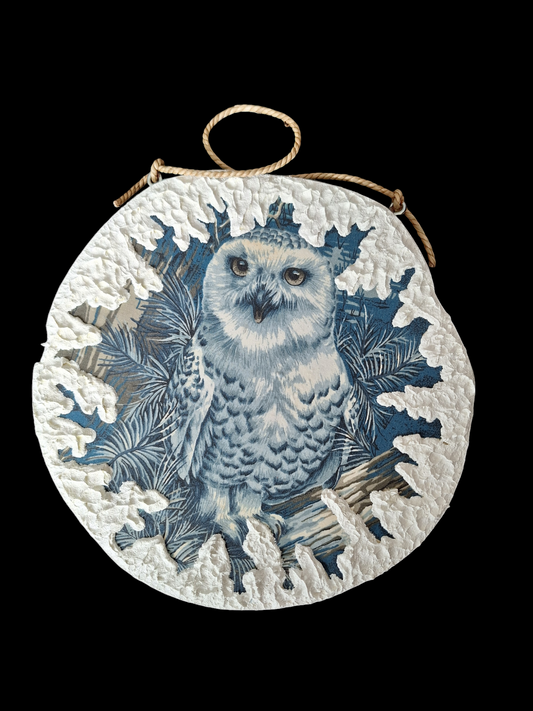 Snow owl wallhanger