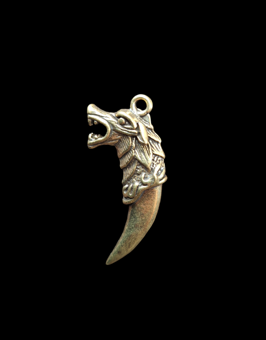 Wolf claw pendant