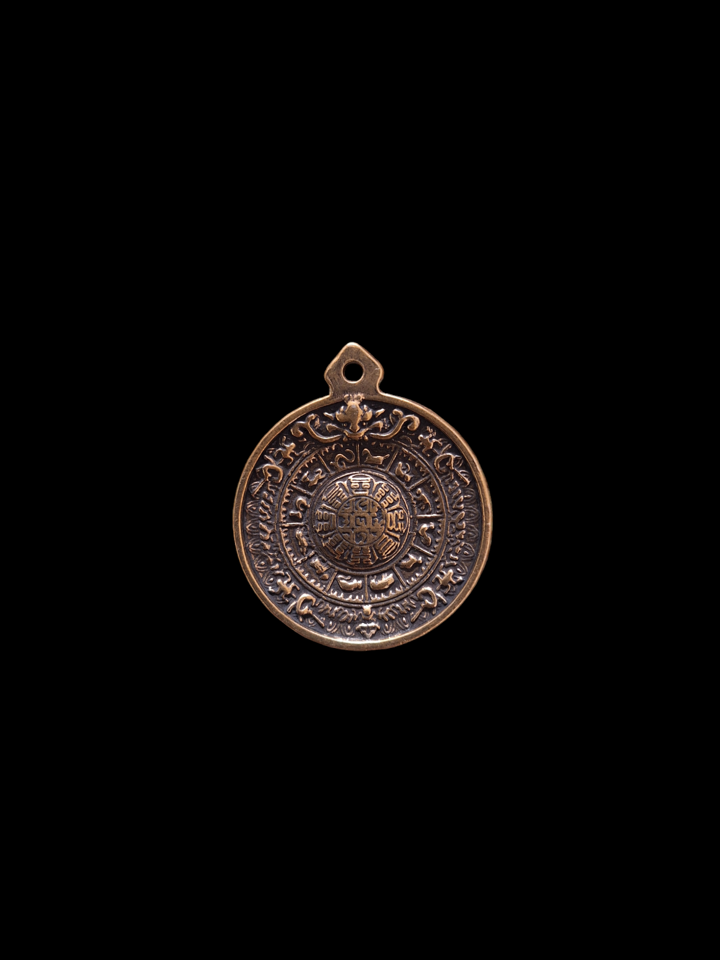 Tibetan melong Kalachakra 32 millimeters