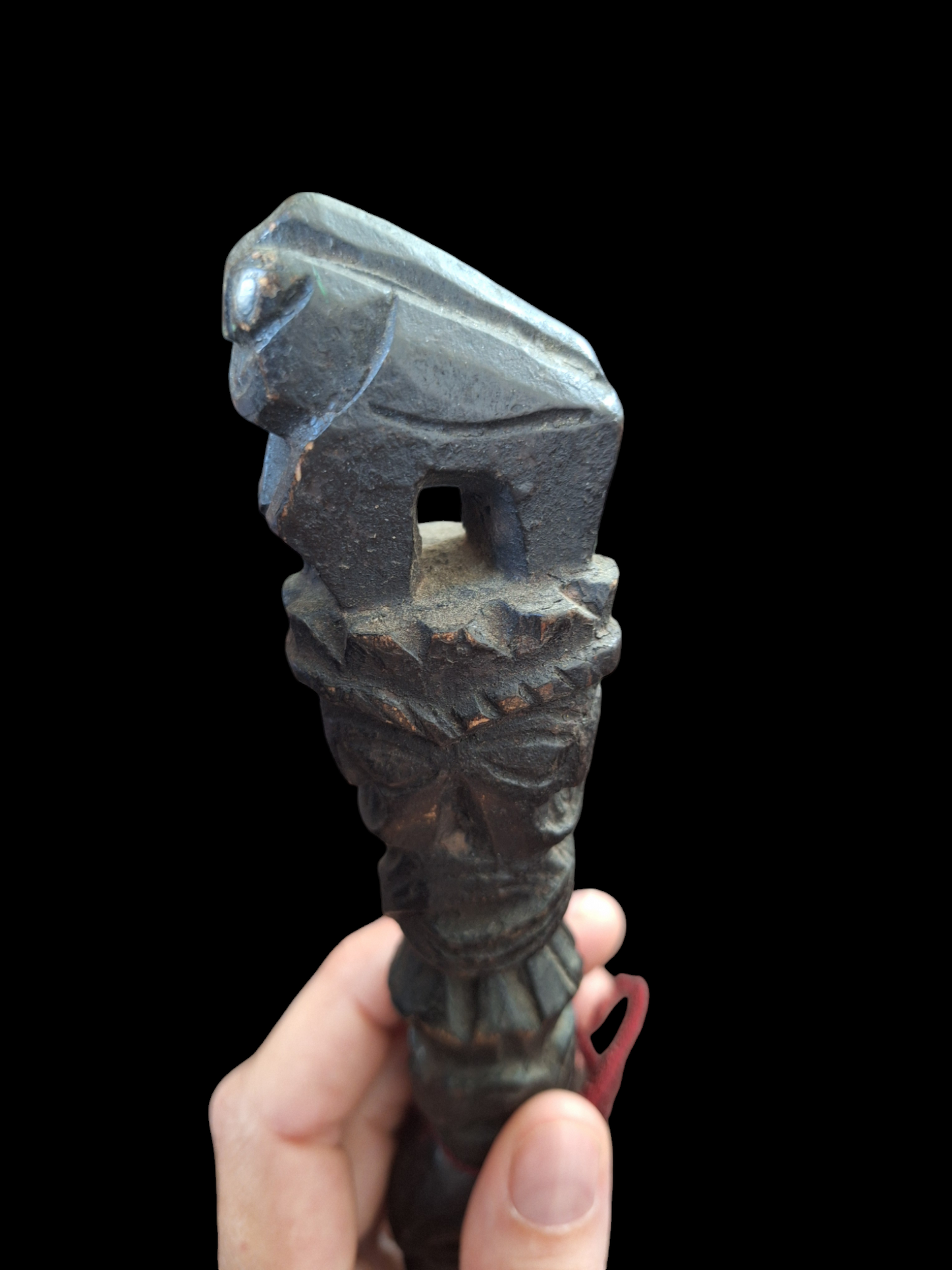 Antique wooden phurba #26