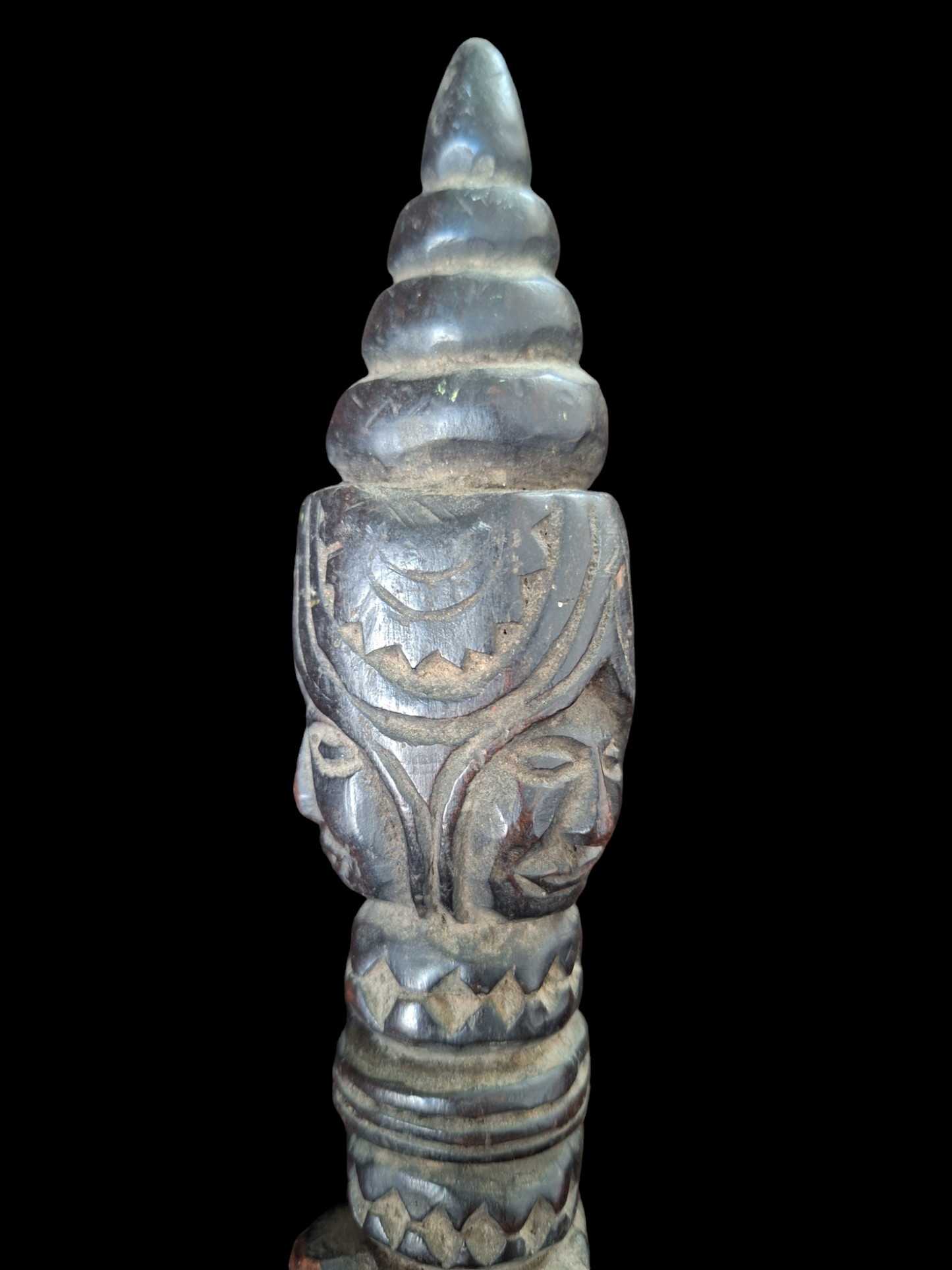 Antique wooden phurba #27