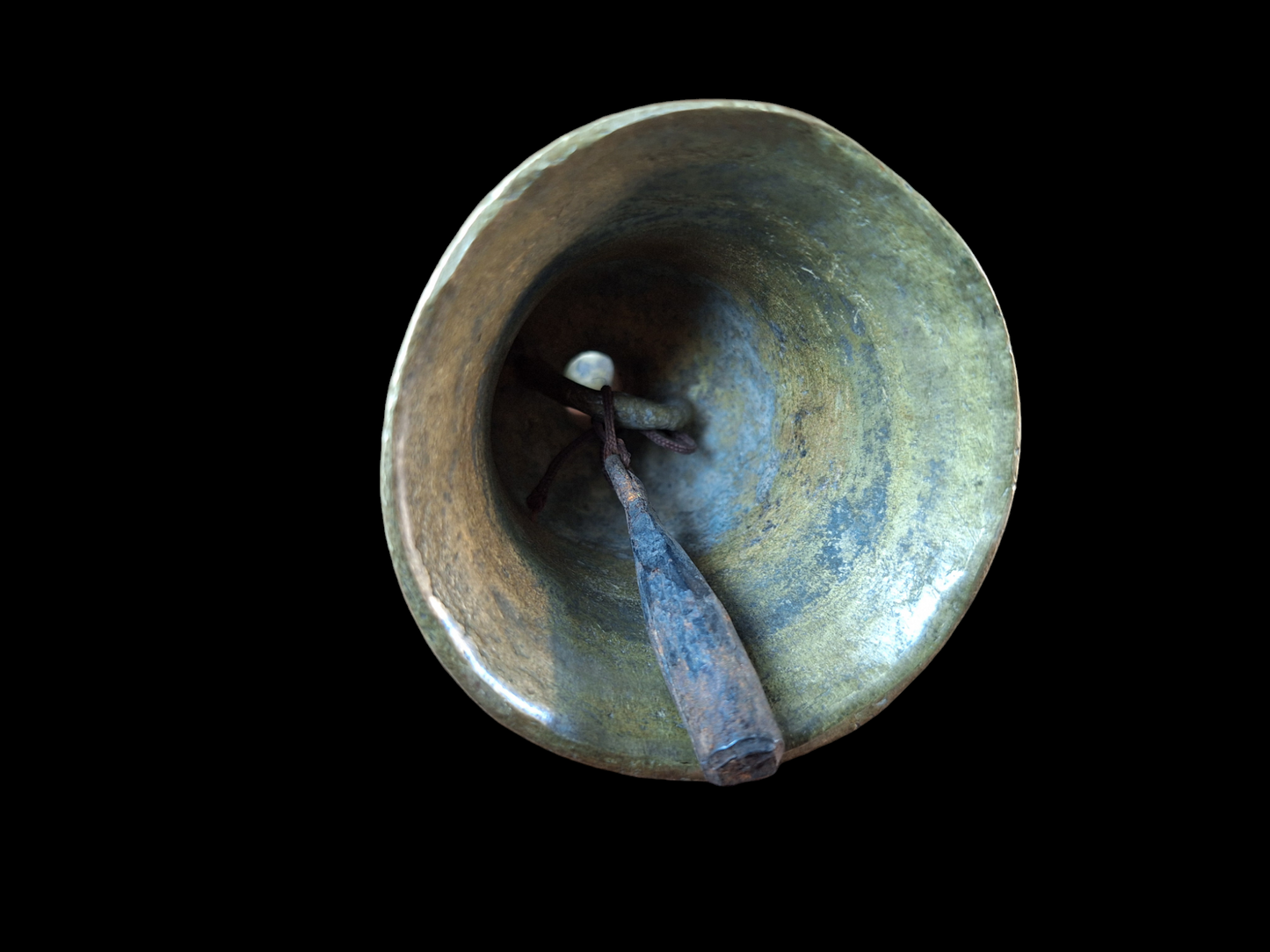 Old Nepalese temple bell, medium #3