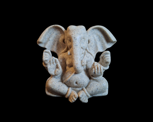 Sandstone resin Ganesha figurine