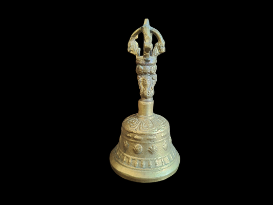 Altar bell with dorje, small #1