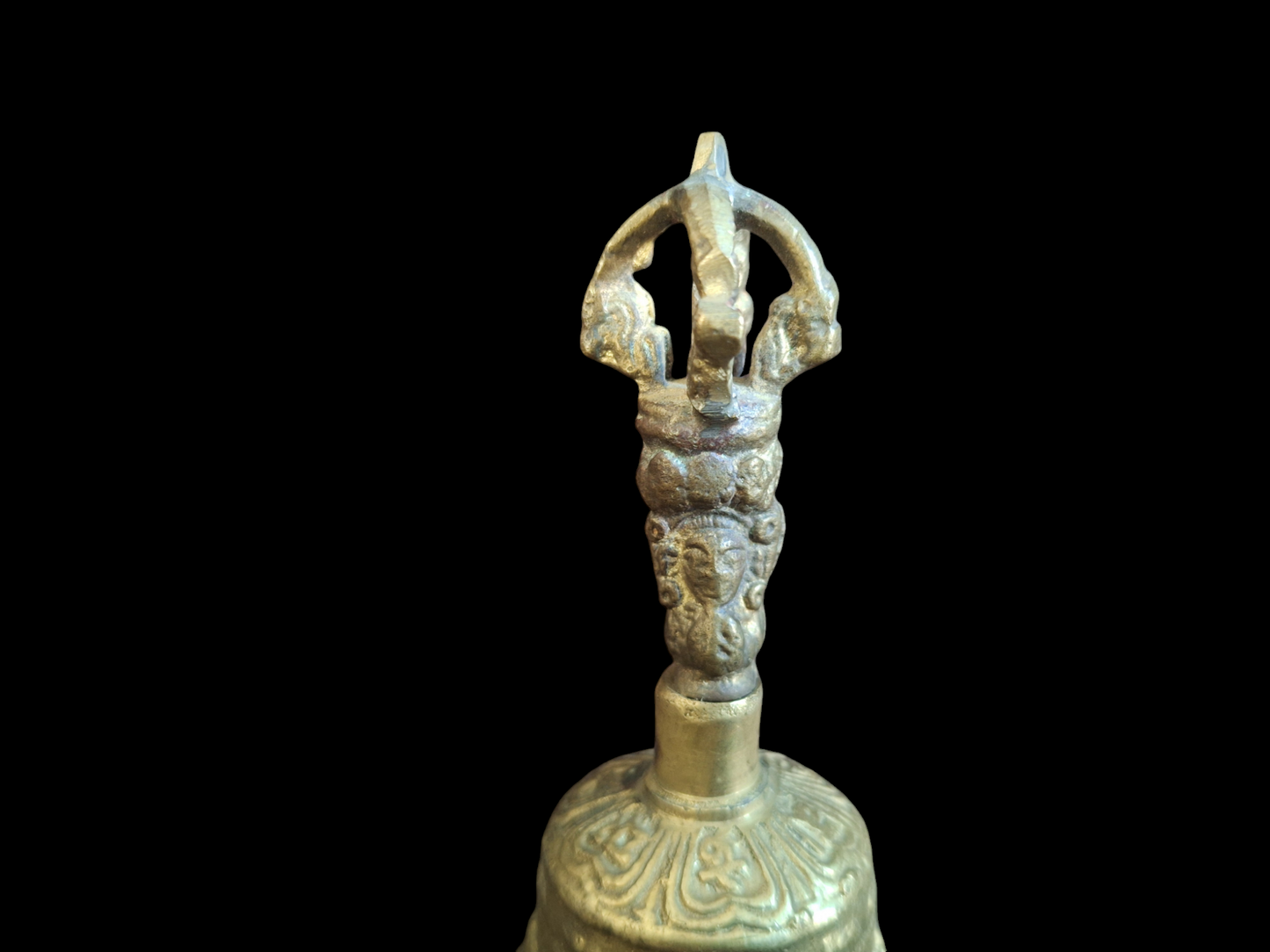 Altar bell with dorje, small #1