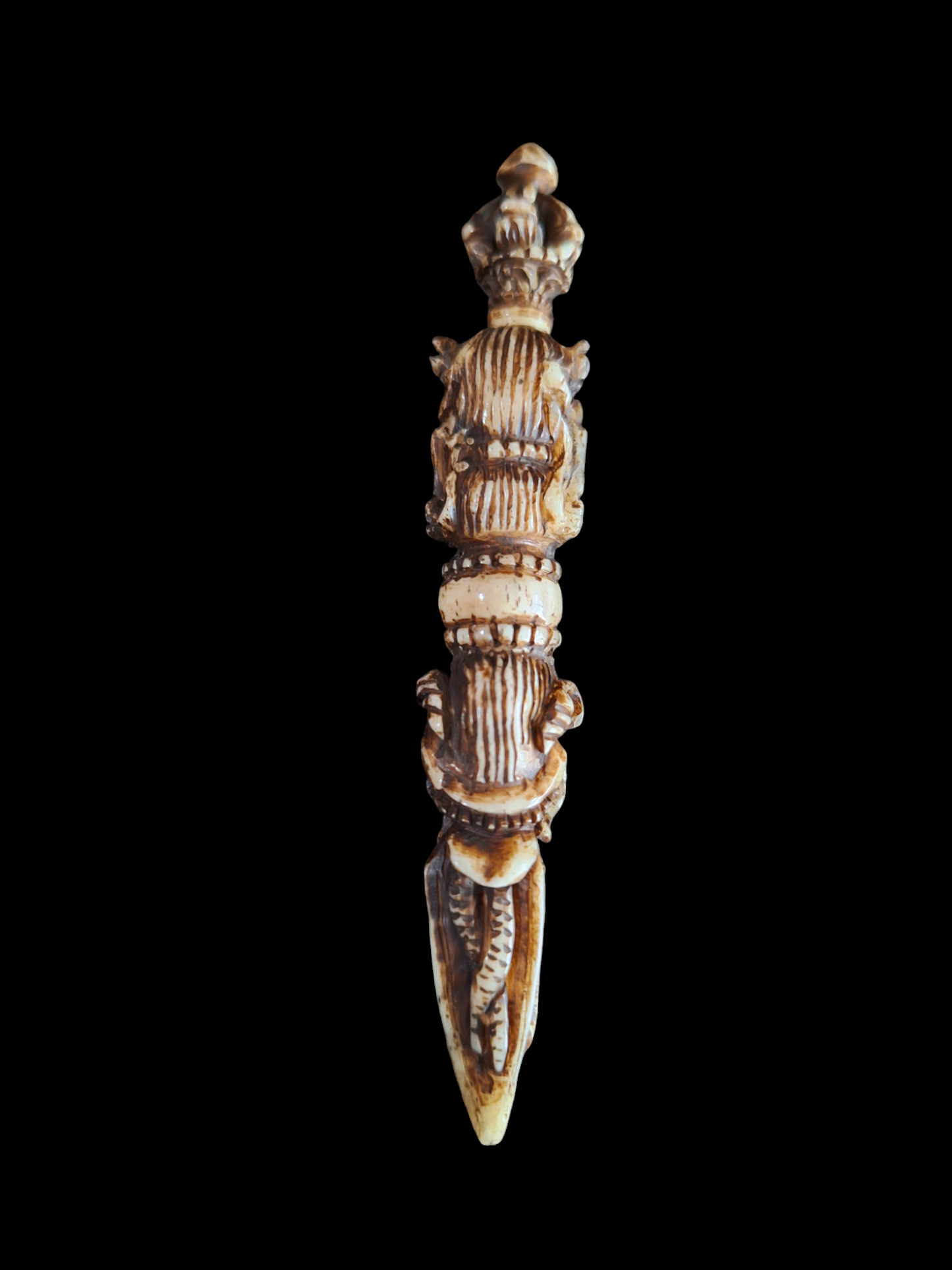 Bone carved phurba